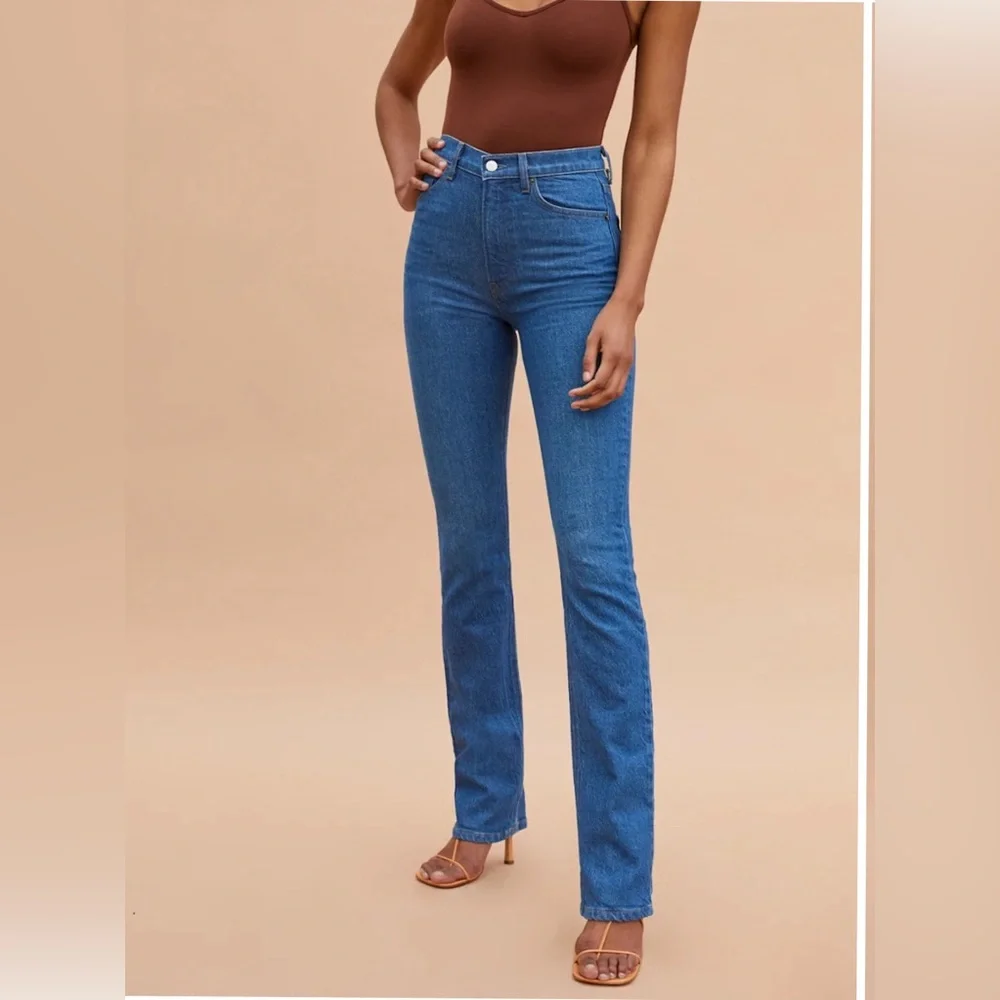 Reformation Peyton High Rise Bootcut Jeans size 28 - Picture 8 of 16